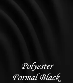 polyester Formal Black